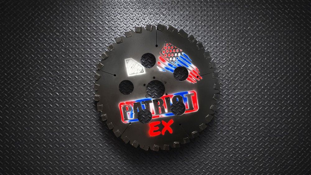 Weldco Patriot EX blade product render