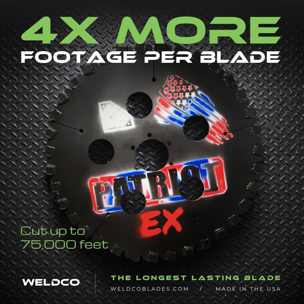 LinkedIn post: 4X More Footage Per Blade