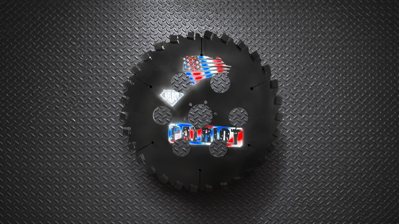 Weldco Patriot blade product render
